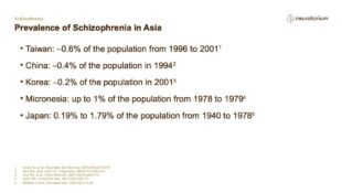 Schizophrenia – Epidemiology and Burden – slide 10